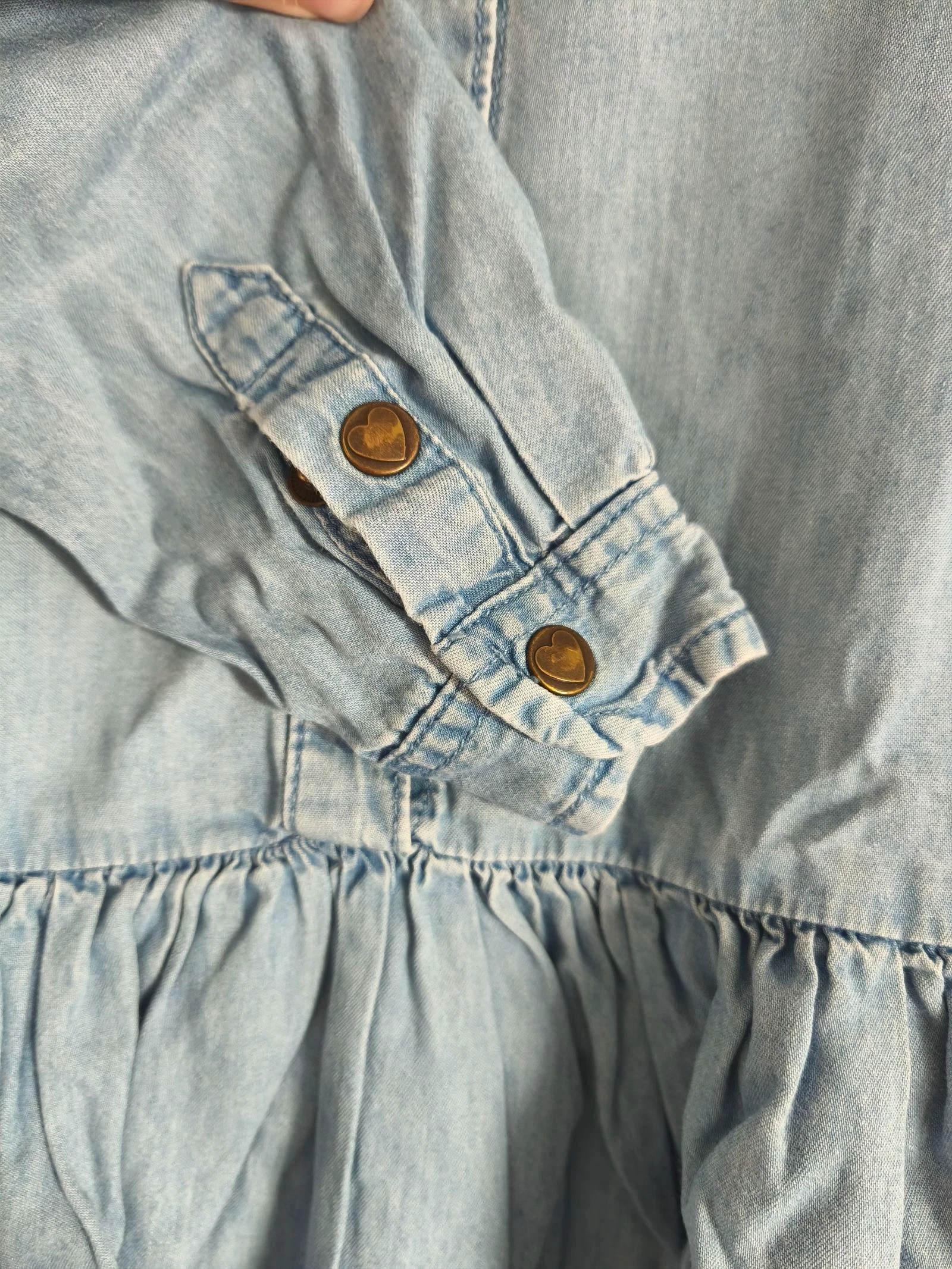 Vestido de mezclilla ligero para niña (5 años) – photo 6